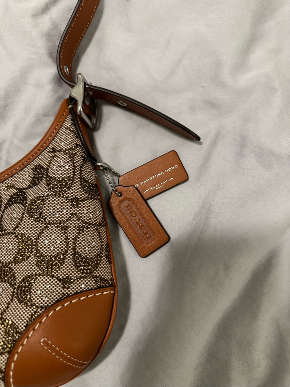 Coach Crystal Hamptons Hobo Bag - Picture 2 of 8